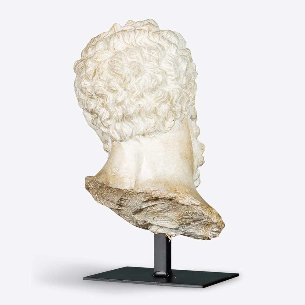 Hercules Bust on Stand
