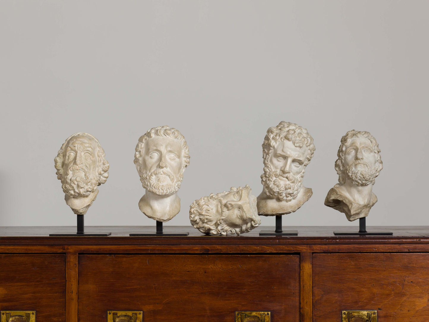 Hercules Bust on Stand