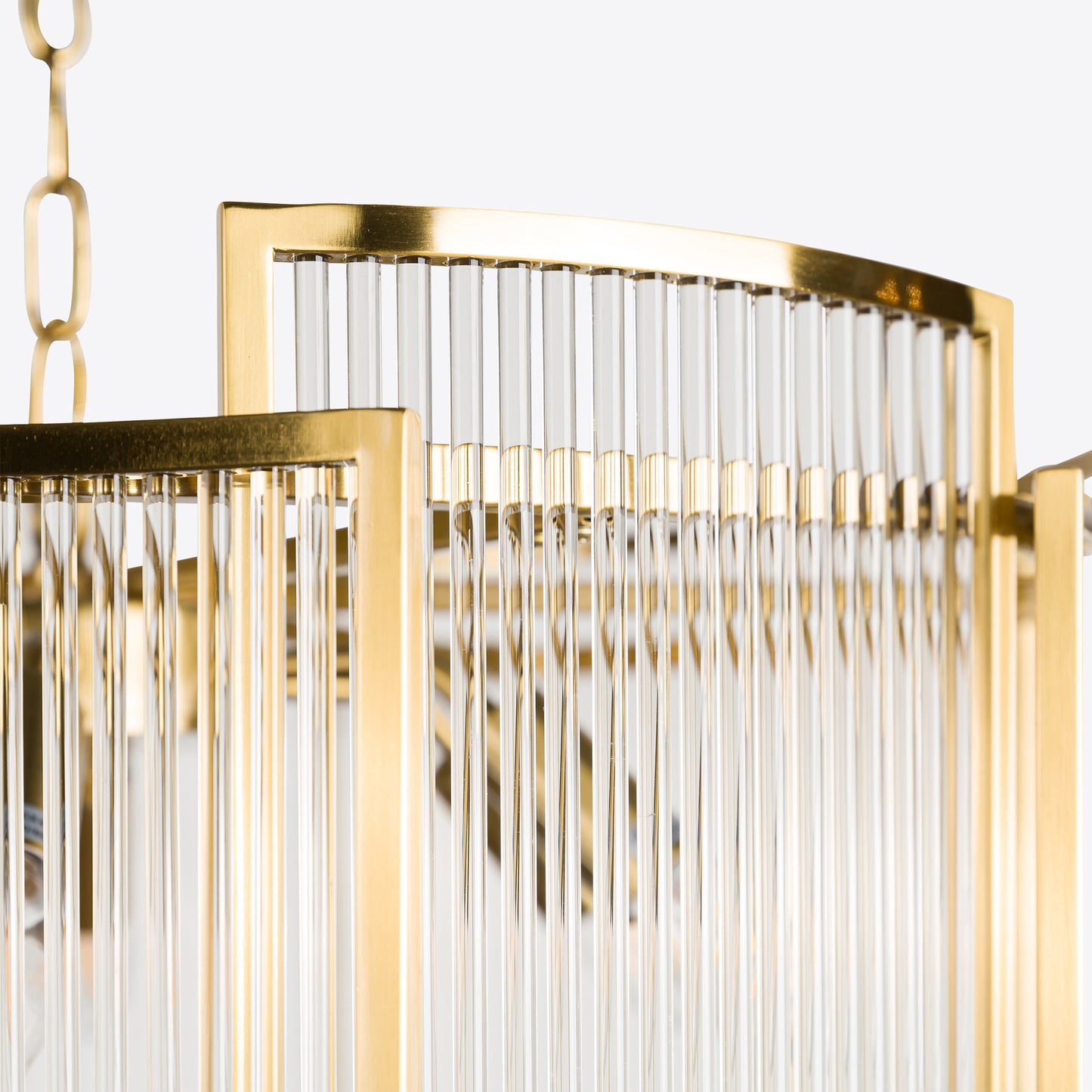Brass Monte Carlo Large Chandelier