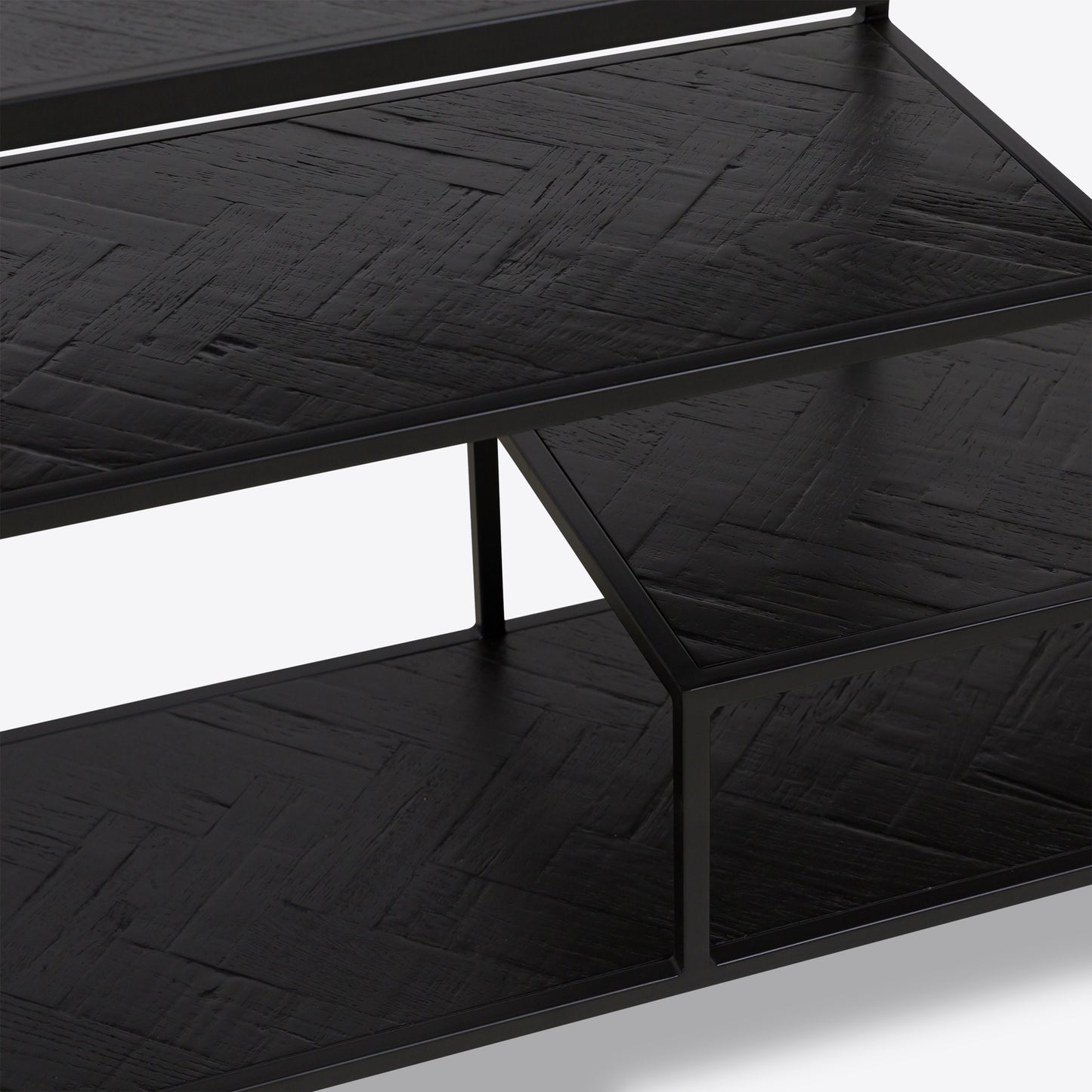 York Ebonised Oak Console