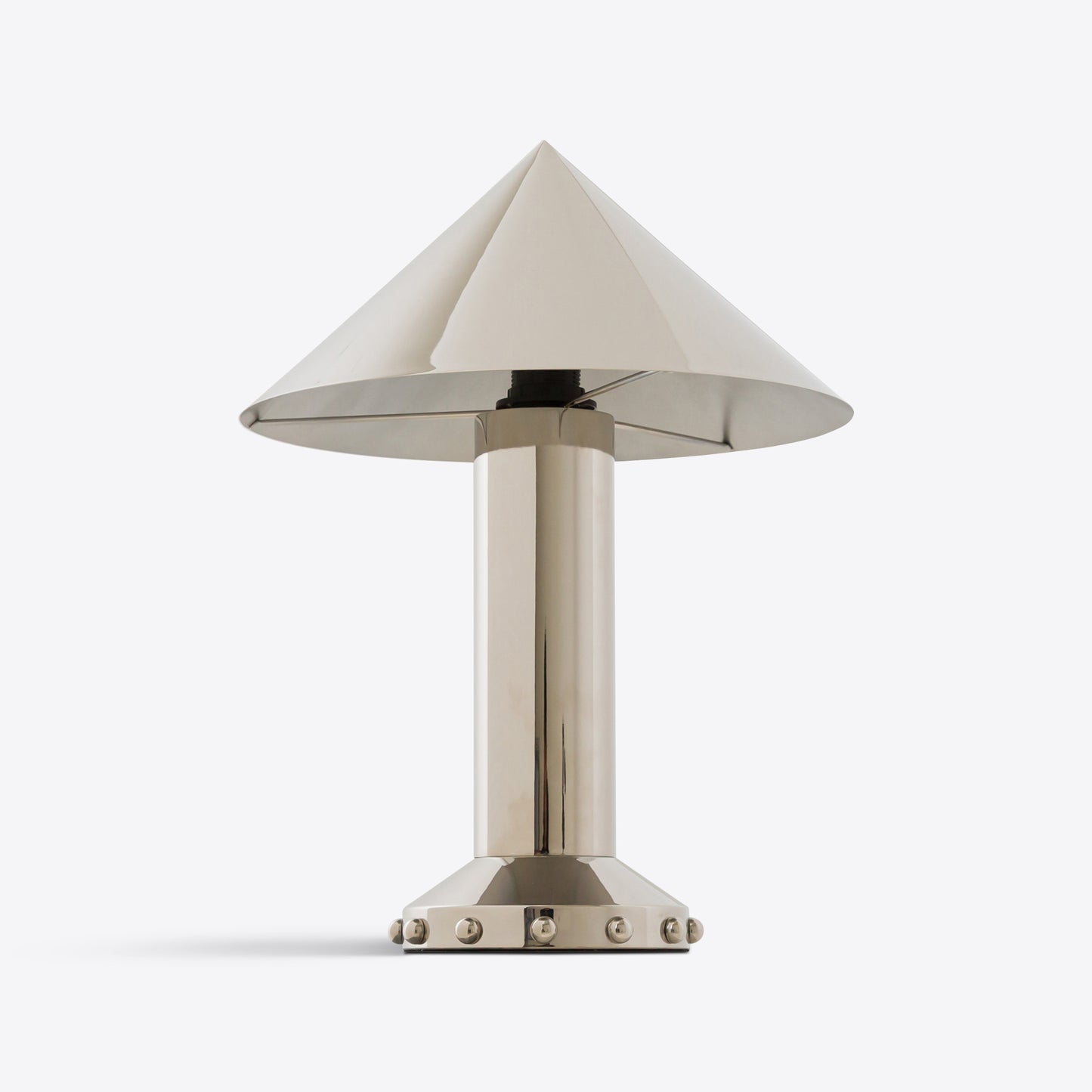 Structure Table Lamp B - Shiny Nickel