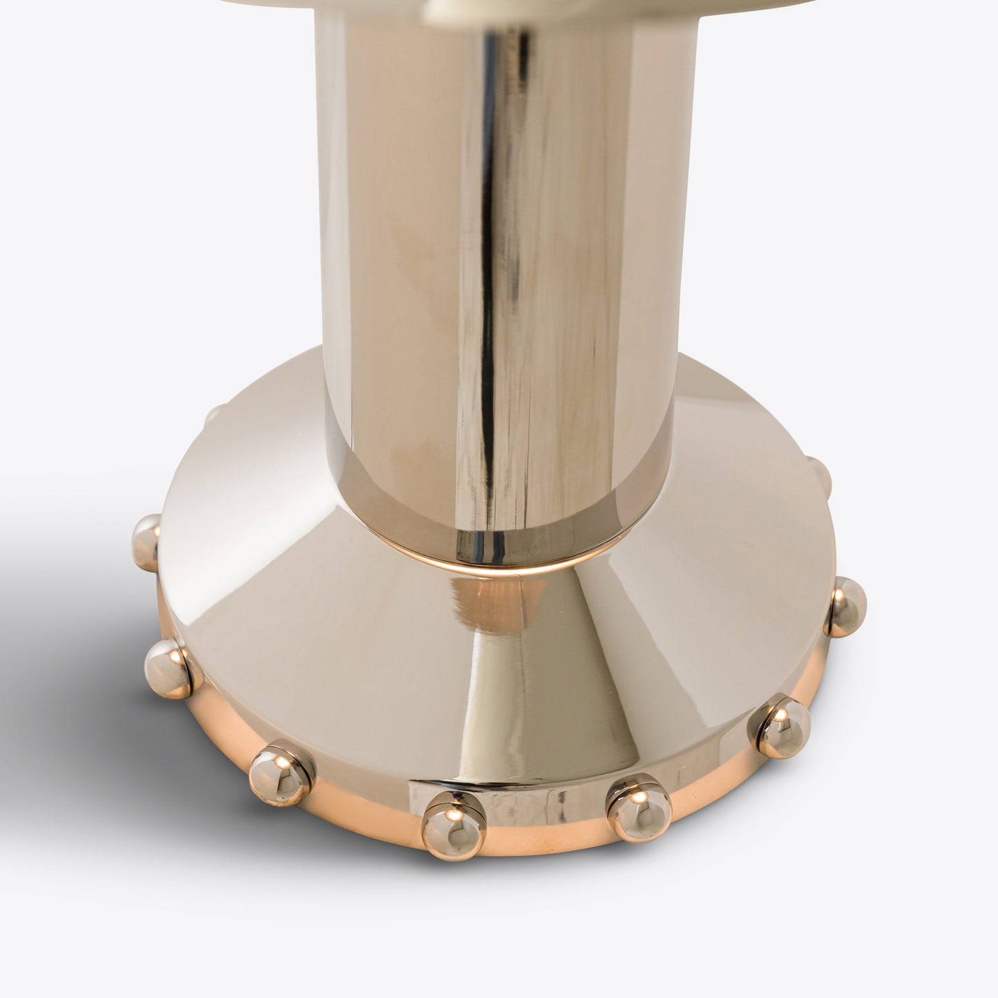Structure Table Lamp B - Shiny Nickel