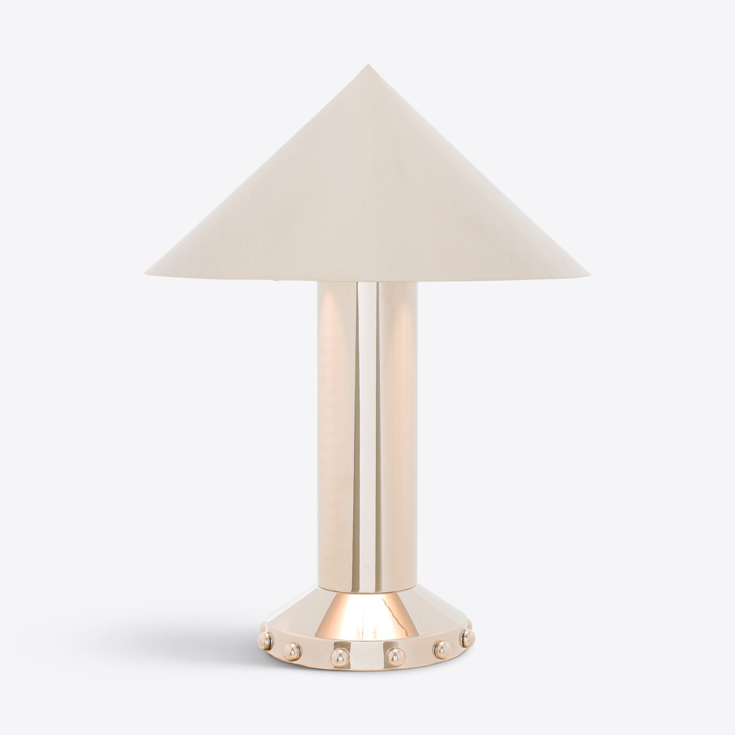 Structure Table Lamp B - Shiny Nickel