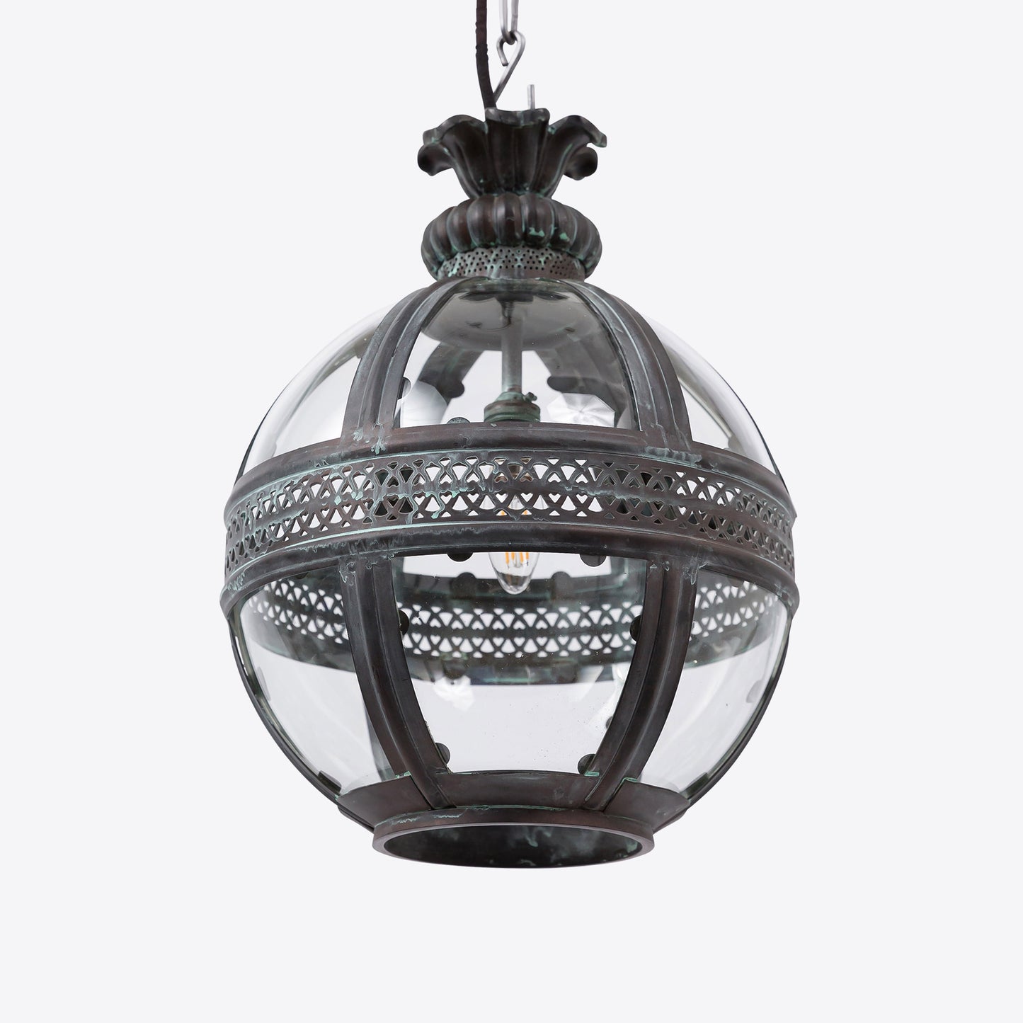 Small Verdigris Bronze Hampstead Lantern