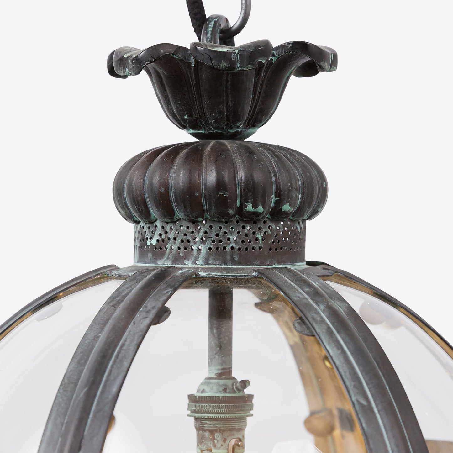 Small Verdigris Bronze Hampstead Lantern