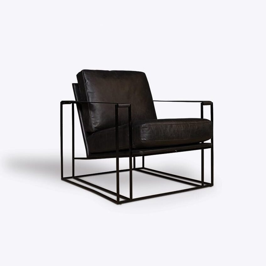 Black Safari Armchair