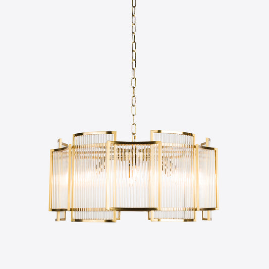Brass Monte Carlo Large Chandelier