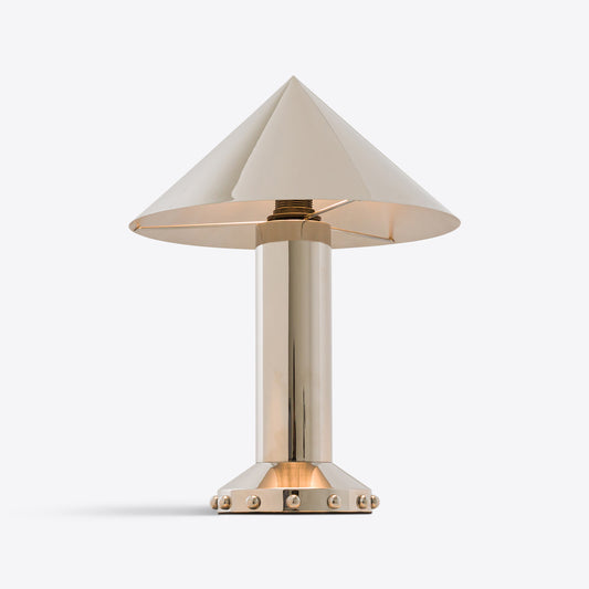 Structure Table Lamp B - Shiny Nickel